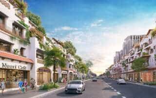 Sun Group Vinh phát triển nhà phố thương mại hiện đại, kết nối thuận tiện, hạ tầng đồng bộ, hứa hẹn trở thành tâm điểm thịnh vượng của đô thị ven sông.